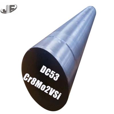 China High Quality Tool Steel Bar Cr8Mo2VSi DC53 Steel Cold Forged Die Steel Round Bar for sale