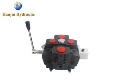 China Hydraulic High Pressure Section Valve HSSD 25 240 Liters Rotary Manual Control Valve With 1 Bank for sale