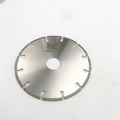 China China Best Angle Grinder Diamond Tools Plated Disc Marble Cutter Diamond Blade 115mm for sale