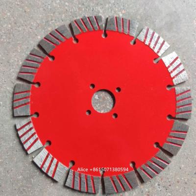 China Marble/Granite/Stone/Concrete/Asphlat 150mm 25.4 Sinter Turbo Cutting Diamond Ceramic Tile Cutting Disc Dry Blade for sale