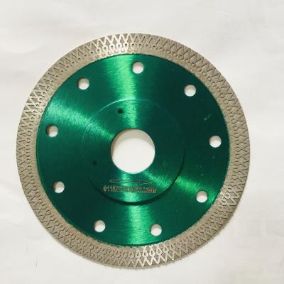 China Long Working 115mm Thick 1.2mm Hot/Cold Press Diamond Saw Blade Turbo Cutter Sintered Tile Cutter Blade for sale