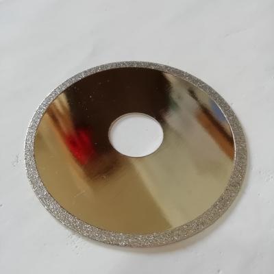 China Super Thin Abrasion Resistance 100mm Blade Diamond Cutter Fiberglass Clad Cut Saw Disc for sale