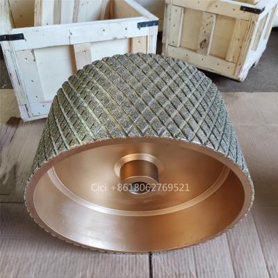 China Drum Wheel Brake Deburring Customized Diamond Brake Pad Pad Clad Grinding Wheel for sale