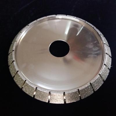 China Aluminum Stone Abrasive Tools Cutting Marble Wheel Plated Diamond Grinding Wheel for sale