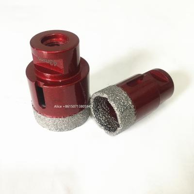 China M14 Stone Diamond Bit Hole Saw Glass Size Granite Concrete Diamond Core Bits for sale