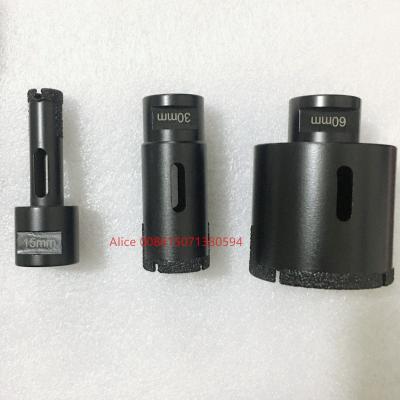 China Bit Stone Vacuum Welded M14 Diamond Tools Beveling Set / Tiles Diamond Core Drill Bits / Diamond Hole Saws Boring Bits for sale