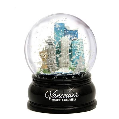 China Custom Europe Snow Globe Vancouver Tourist Souvenir for sale