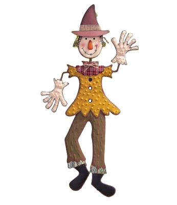 China Silly Waving Country Scarecrow Garden Stake Decoration for Autumn Season Fall Decorations for sale