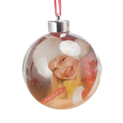 China Christmas Holiday Decoration Christmas Tree Decoration 8cm Transparent 10cm Christmas Balls Ornaments for sale