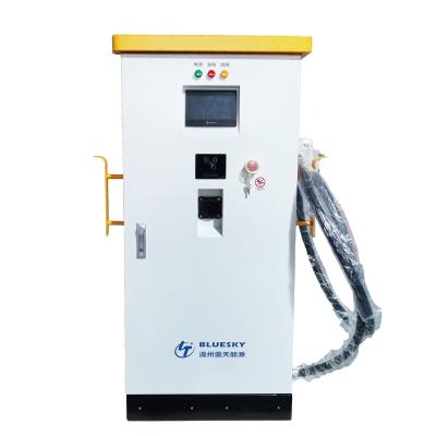 China Bluesky Electric Car EV Charger CCS 60kw DC EV Charging Station CHAdeMO OCPP 1.6 Indoor/Outdoor CE TUV for sale