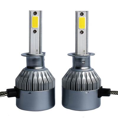 China Super White Car LED Headlight C6 H1 LED Headlight 12V 36W 6000k Led Headlight Bulb With Good Quality for sale