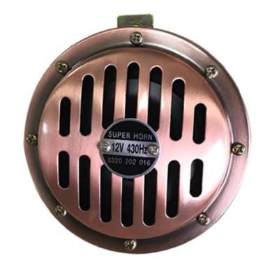 China Popular ABS Disc Electric Horn In Bronze Color Use For Truck for sale