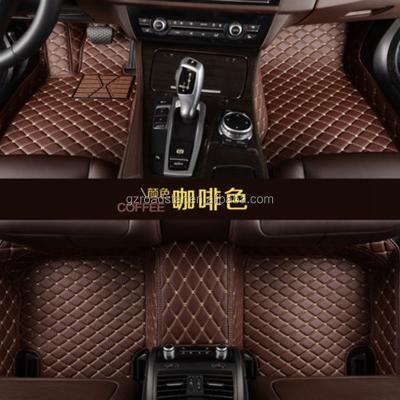 China new design luxury 5d car Anti-skidding mats for prado car mat for sale