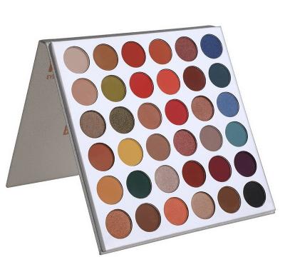 China Multicolor BEAUTY GLOSSY Pearl Glitter Matte Good Quality Professional Shadows Beauty Case 36 Colors Eyeshadow Palette for sale