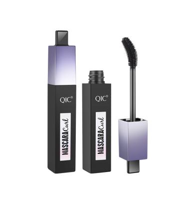 China Quick/Quick Dry Natural QIC Loop Brush Head Arbitrarily Bend Fiber Mascara 4D Eyelash Extension Wholesale Mascara for sale