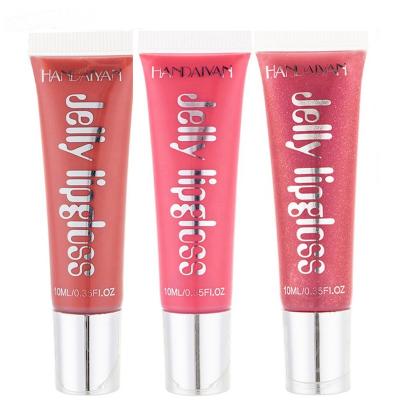 China HANDAIYAN Colored Moisturizer Lip Gloss Container Lip Gloss Container Lip Gloss Nourishing Tubes Waterproof Lip Gloss Enhancer Bar for sale