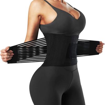 China Adjustable hot selling women lady's corset waist trainer corset slim body shaper slim belt for sale