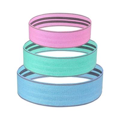 China High Elasticity Workout Booty Bands Anti Slip Elastic Stretch Fabric Resistance Bands Set For Legs And Butt for sale