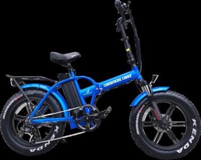 China Hot-sales 48V 12AH 500W Standard Fat Tire Folding Lithium Battery Electric Bicycle for sale