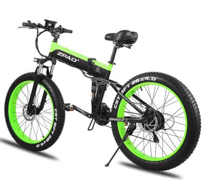 China Factory direct supply standard 26 inch fat tire electric bike folding ebike for USA market for sale