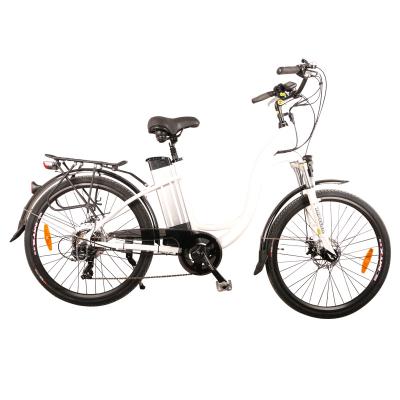 China Best Selling 36V 12AH 250W Aluminum Alloy Lithium Battery City Electric Bicycle for sale