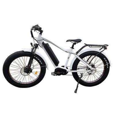 China Brand new aluminum alloy euro ebike 48v 17.5ah lithium battery CE with bafang 750w 1000 watt mid drive electric bike for hunting for sale