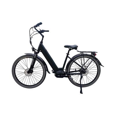 China New Arrival 500w Mid Drive Standard Woman Electric Bike With Hidden Battery for sale