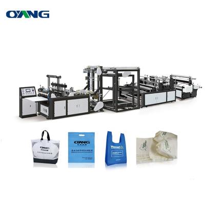 China Factory Hot Selling Full Automatic Box Shaped Non Woven Bags Machine Direct Making Manufacturer for sale