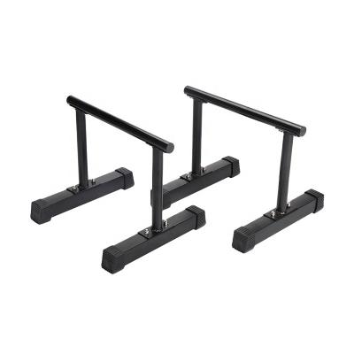 China Durable And Portable Raise Bar For Steel Workout Exercise Parallettes Up for sale