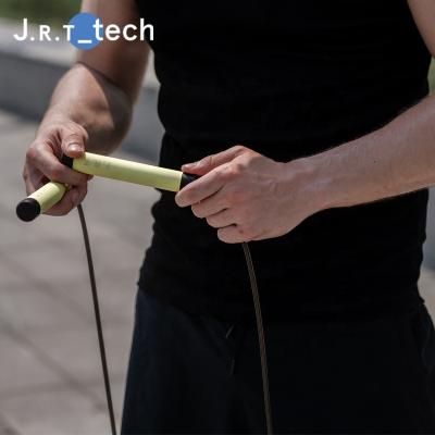 China Home Exercise JRT Heavy Adjustable Jump Rope Aluminum Jumping for sale