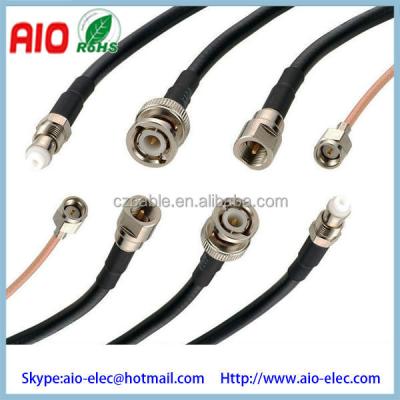 China RG174 BNC UHF SMA F MCX TNC Type Male Female RF Coaxial Connector Cable For CCTV Or Antenna AIO-G028 for sale