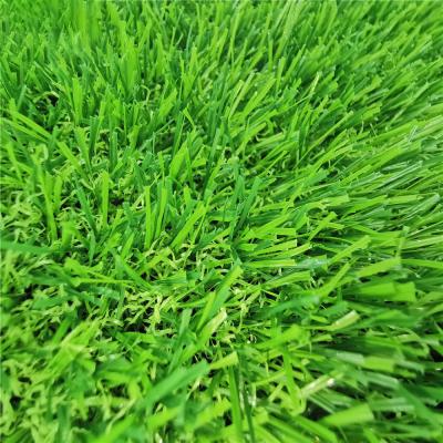 China JUXIN PE+PP Durable Artificial Lawn Plastic Grass Green Artificial Turf Simulated Garden Lawn For Decoration for sale