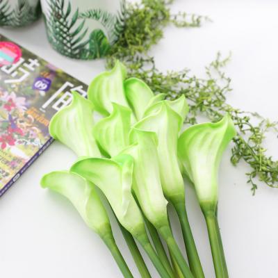 China Artificial Calla Lily Flowers Real Touch Calla Lily Large Size 70CM Decorative Factory Wholesale Decor Factory for sale