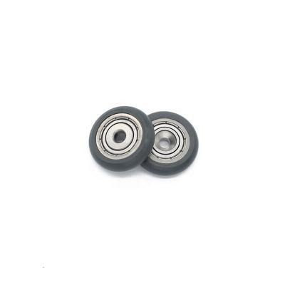 China Rustic Plastic Coat Bearing 608Z Polyurethane Plastic Coat Bearing for sale