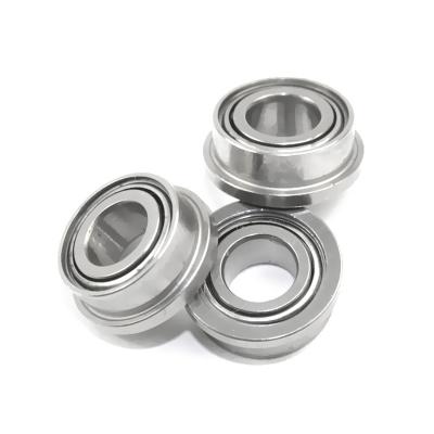 China Low Noise Wholesale High Quality Flange Bearing 4x7/8.2x2mm F106ZZ Flange Deep Groove Ball Bearing for sale