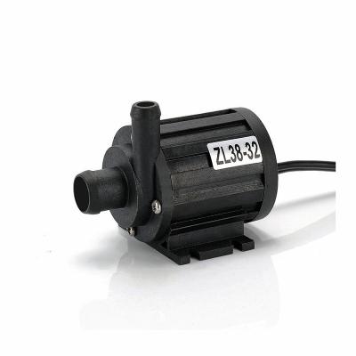 China Lightweight ; small ; no pollution; no vibration China factory direct sales 600LPH high quality brushless dc water pump 12v 24v for pipeline hot water circulation for sale