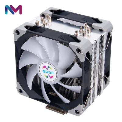 China Processor Mwon 5 Heat Pipe CPU Copper 2 DC Fans LGA1700 for sale