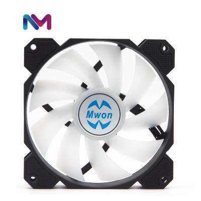 China ARGB Mwon DC Fan MW-021-D13C Brushless DC Fan 12v DC Fan 120*120*25mm Computer Case For CPU for sale