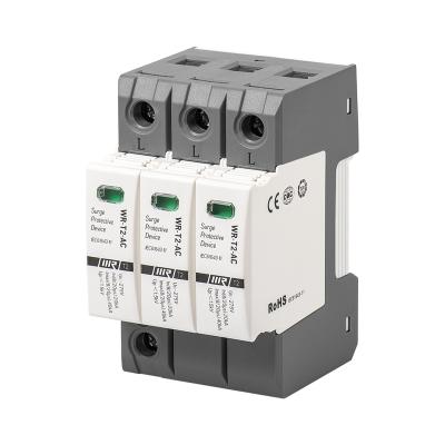 China UL94 V-0 WR-T2 20/40kA Surge Protection Device Lightning Protection for sale