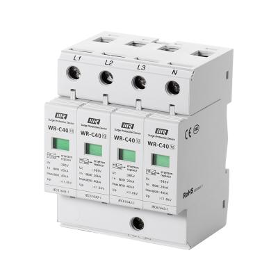 China UL94 V-0 WRDZ NPE 1P+N SPD Surge Protector 20KA Surge Protective Device for sale