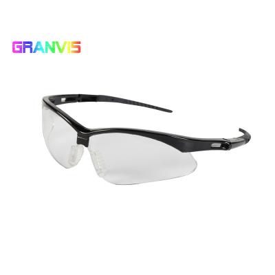 China Polycarbonate Coated Glass For New Top Scratch EN166 Occupational Safety Glasses for sale