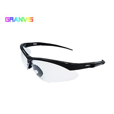 China High End Customized Sports Sunglasses Fashion Half Frame Safety Eye Black Lenses for sale