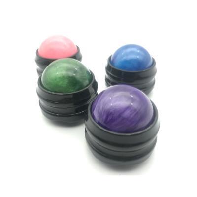 China New Arrival Resin Massage Roller Ball Manual Roller Ball Comfortable For Massage Neck And Body for sale