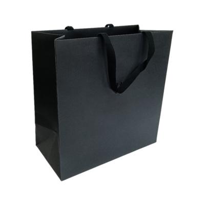 China Other China Supplier Direct Selling Varnish Eco-friendly And 3d Embossed Logo Custom Paper Bag for sale