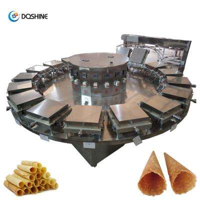 China Ice Cream Cone Making Machine Hot Selling Manual Egg Roll Machine / Wafer Stick Machine Waffle Cone Maker for sale