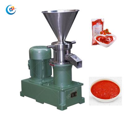 China High Efficiency Tomato Sauce Processing Plant Chili Sauce Mill Colloidal Peanut Butter Making Machine for sale