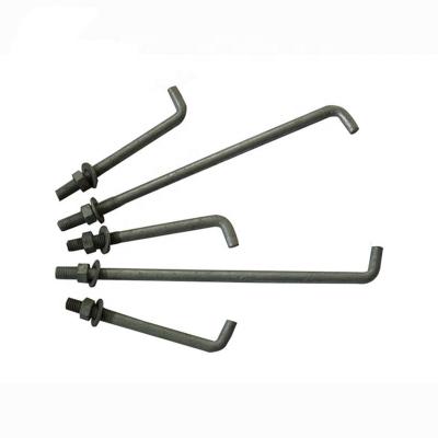 China Construction Accessories L Form Bolt Foundation Anchor Bolt for sale