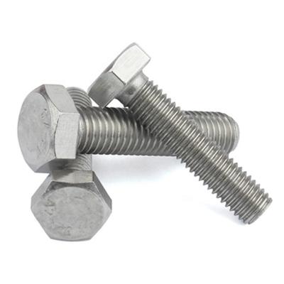 China DIN 933 DIN931 A2 A4 Construction Industry Hexagon Head Carriage Bolt 304 Stainless for sale