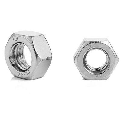 China DIN934 M3-M56 Heavy Industry Stainless Steel Hex Nut With Bolt China High Quality And Nut Manufacturer for sale