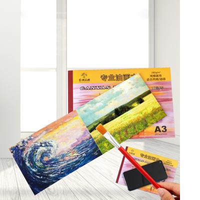 China Professional Empty Paint Canvas For Painting Waterproof Oil Painting Canvas Acrylic Protection Art Supplies For Artist for sale